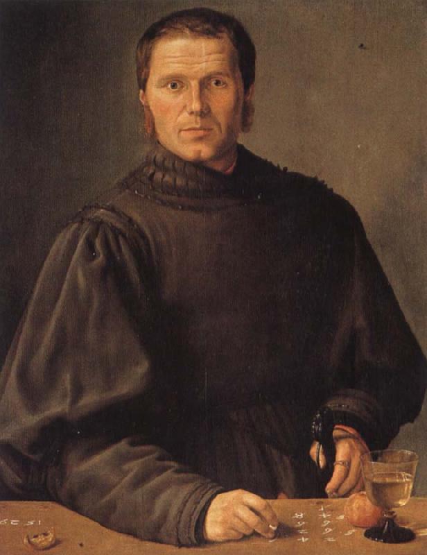 BEHAM, Barthel Portrait of an umpire Sweden oil painting art